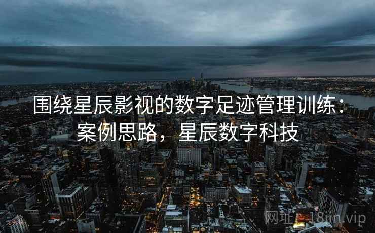 围绕星辰影视的数字足迹管理训练:案例思路,星辰数字科技 围绕星辰影视的数字足迹管理训练:案例思路,星辰数字科技