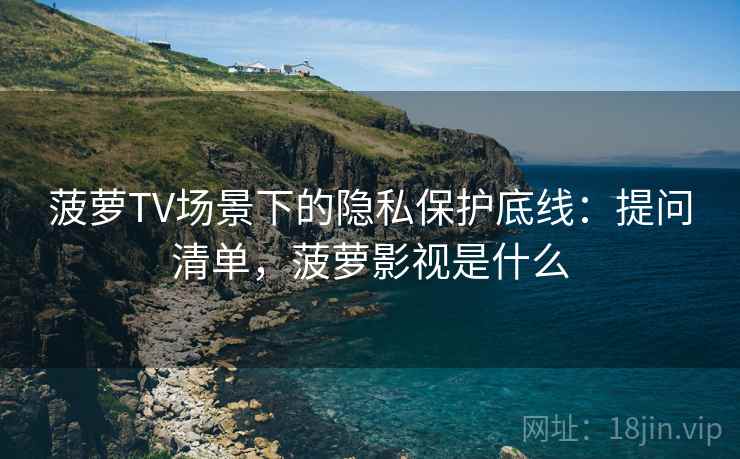菠萝TV场景下的隐私保护底线：提问清单，菠萝影视是什么