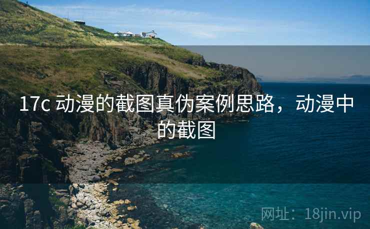 17c 动漫的截图真伪案例思路，动漫中的截图