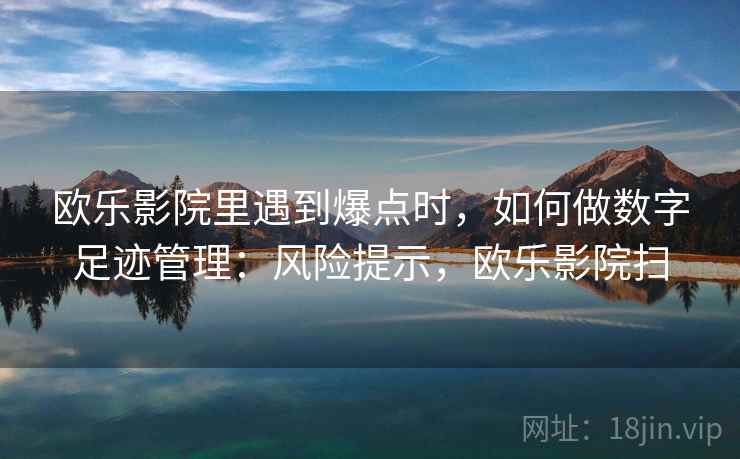 欧乐影院里遇到爆点时，如何做数字足迹管理：风险提示，欧乐影院扫